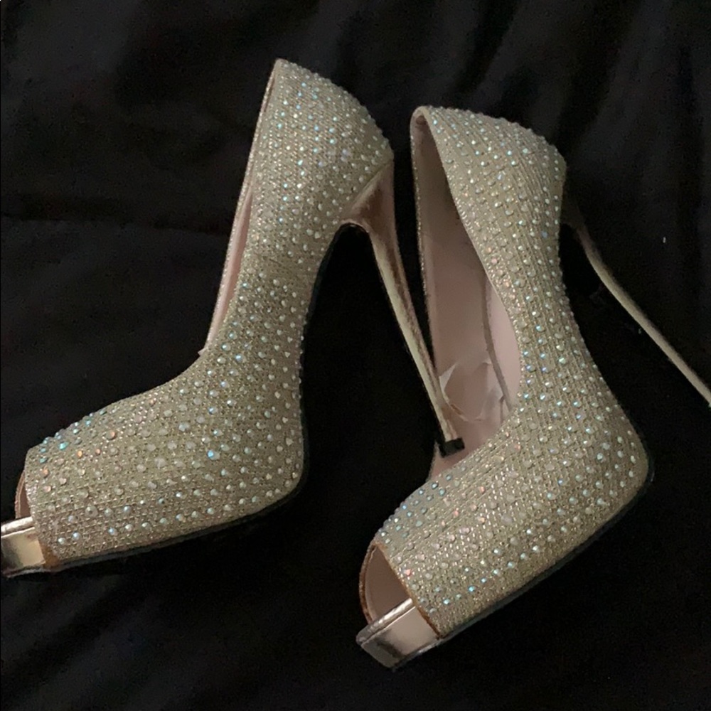 Studded heels